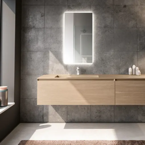 Mobile Bagno in laminato rovere extreme 04 di GB Group