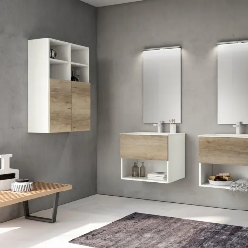 Mobile Bagno moderno sospeso Open 05 di GB Group